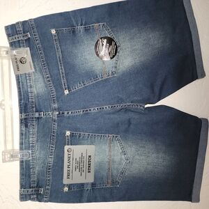 Free Planet Blue Denim Shorts
